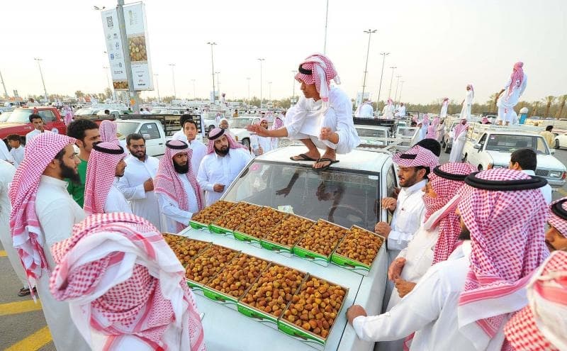 مبيعات التمور تصل إلى 25 مليون ريال يوميا في مهرجان بريدة