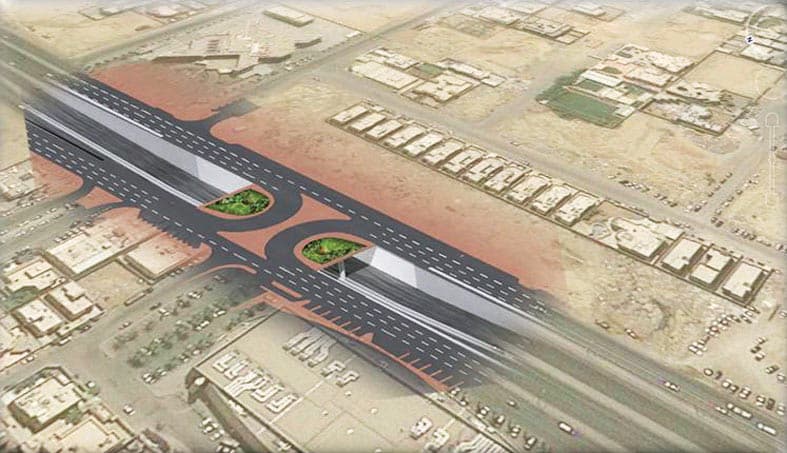 «أمانة الرياض» تنفذ نفقي طريقي الإمامين سعود بن عبد العزيز وعبد الله بن سعود