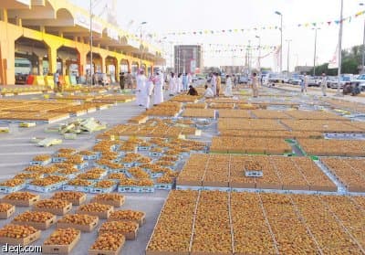 مسح ميداني: عنيزة تبيع 72 % من تمور القصيم الفاخرة