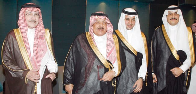 الأمير فيصل بن سعود يحتفل بزواجه من كريمة الأمير سعود بن نايف