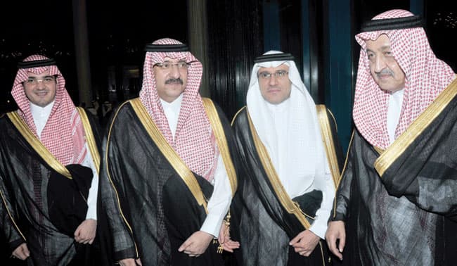 الأمير فيصل بن سعود يحتفل بزواجه من كريمة الأمير سعود بن نايف