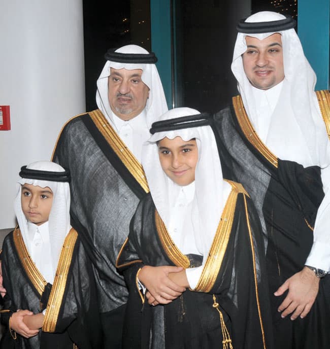 الأمير فيصل بن سعود يحتفل بزواجه من كريمة الأمير سعود بن نايف