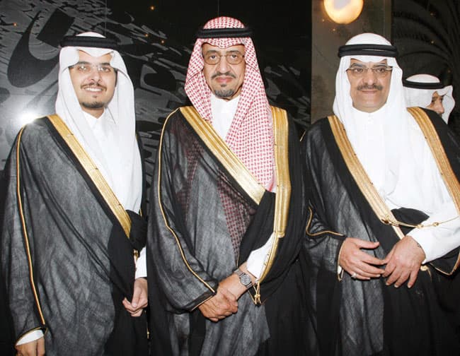 الأمير فيصل بن سعود يحتفل بزواجه من كريمة الأمير سعود بن نايف