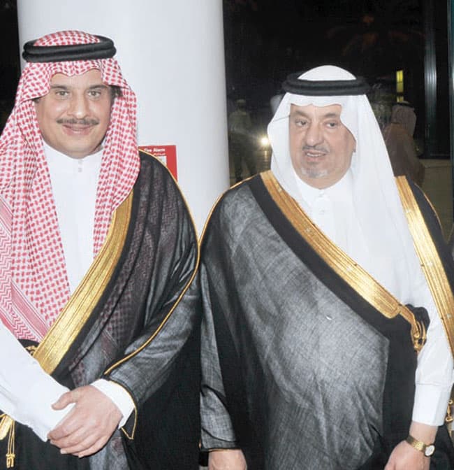 الأمير فيصل بن سعود يحتفل بزواجه من كريمة الأمير سعود بن نايف