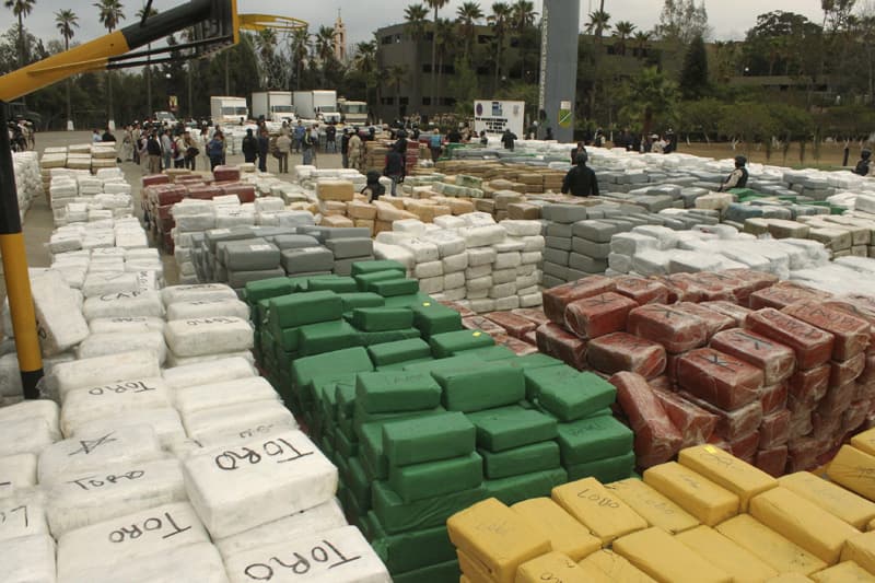 المكسيك تضبط أكبر كمية من المخدرات في تاريخها .. 105 طن من  الماريجوانا