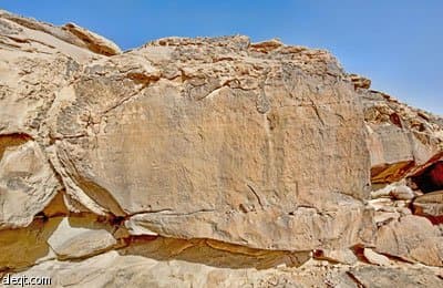 اكتشاف أول نقش أثري للملك الفرعوني رمسيس الثالث شمال المملكة