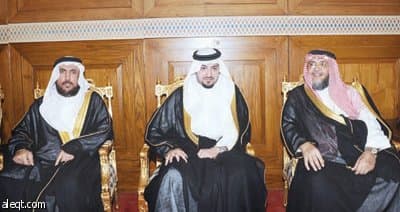 أسرتا  الفالح والقرعاوي تحتفلان بزواج «ماجد»