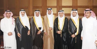 أسرتا  الفالح والقرعاوي تحتفلان بزواج «ماجد»