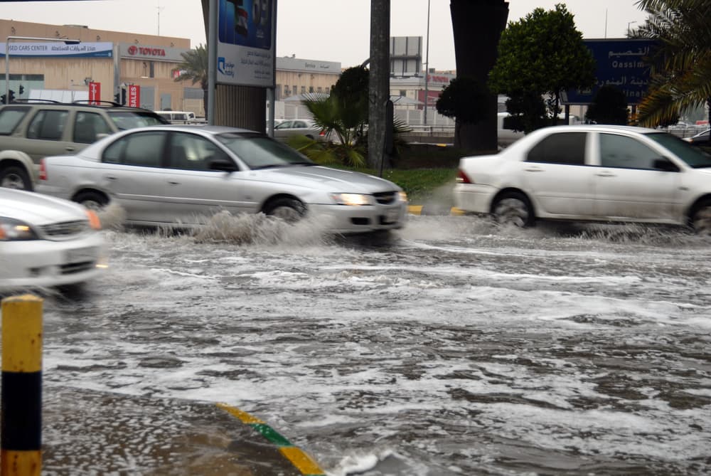 أمطار الرياض في صور