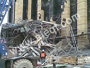 مصدر مسؤول في المالية: 10 مصابين و ثلاث وفيات في سقوط "سقالة جامعة نورة"