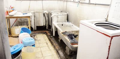 مغاسل الملابس.. تنشر الأمراض وتطير بالوظائف!