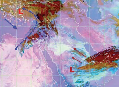 توقعات بأسبوع ممطر على مستوى السعودية