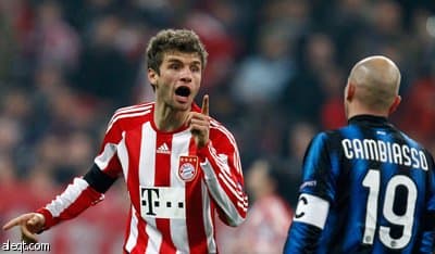 انتر ميلان يعيد ذكرى النهائي ويقصي بايرن ميونيخ من دوري أبطال أوروبا