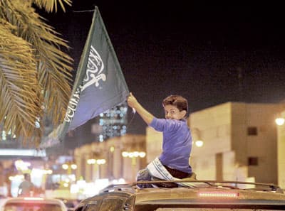 الاحتفالات تتواصل .. حفظك الله أبا متعب