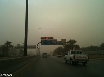 استمرار للغبار على شرق ووسط المملكة مع فرصة لهطول أمطار