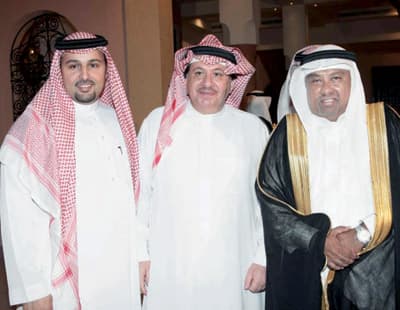 الهويش يحتفل بزفافه