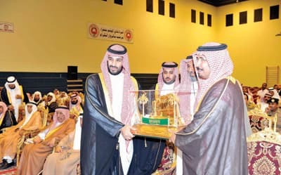 محمد بن سلمان يضع حجر الأساس لمشروع الإسكان الخيري في شقراء