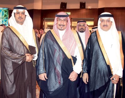 داود الشريان يحتفل بزواج ابنه محمد