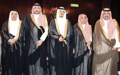 داود الشريان يحتفل بزواج ابنه محمد