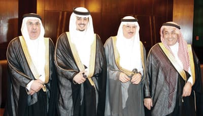 داود الشريان يحتفل بزواج ابنه محمد