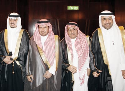 داود الشريان يحتفل بزواج ابنه محمد