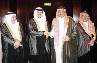 داود الشريان يحتفل بزواج ابنه محمد