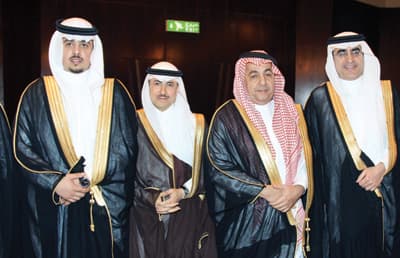 داود الشريان يحتفل بزواج ابنه محمد