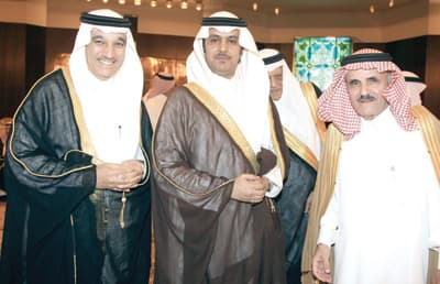 داود الشريان يحتفل بزواج ابنه محمد