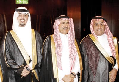 داود الشريان يحتفل بزواج ابنه محمد