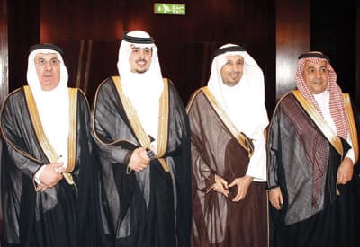 داود الشريان يحتفل بزواج ابنه محمد