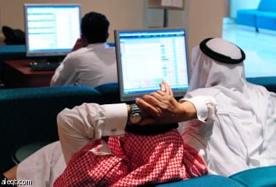 مؤشر الأسهم السعودية يغلق كاسبا 27 نقطة