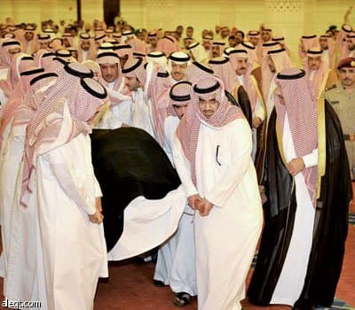 تأدية صلاة الميت على الأميرة منيرة بنت سلطان بن عبد العزيز