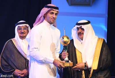 العتيبي يحصد أفضلية الموسم الرياضي السعودي