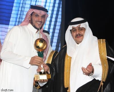 العتيبي يحصد أفضلية الموسم الرياضي السعودي