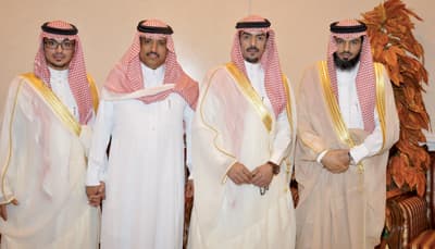 أسرة المخيدش تحتفل بزواج فواز وممدوح