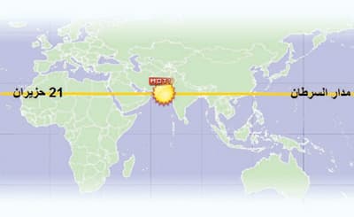 استمرار الغبار على الرياض والشرقية .. وغداً أطول أيام السنة