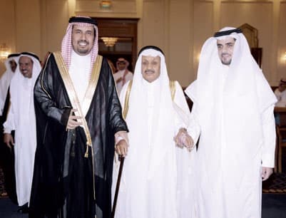 سليمان الحمد يحتفل بزفاف كريمته إلى سعود العتيقي