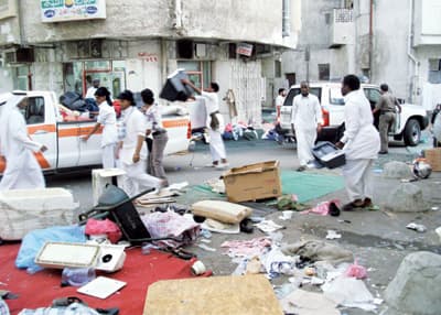 «قودن قدا» سوق المسروقات في مكة يُهدم ليلا ويُنشأ صباحا بأيدي اللصوص