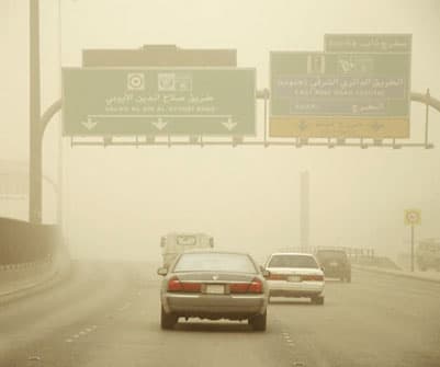 عاصفة رملية على شمال شرق المملكة والرياض اليوم .. و«لانينيا» المتسبب في الفيضانات يتلاشى