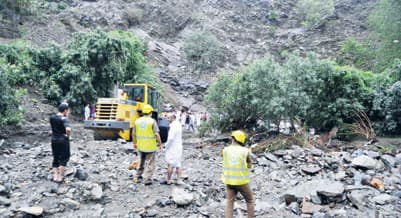 انتشال جثتين جديدتين في جازان جراء السيول