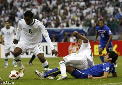 الأخضر يقترب من التأهل للتصفيات النهائية لكأس العالم بثلاثية في مرمى تايلاند