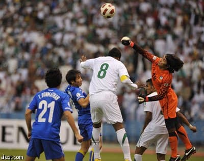 الأخضر يقترب من التأهل للتصفيات النهائية لكأس العالم بثلاثية في مرمى تايلاند