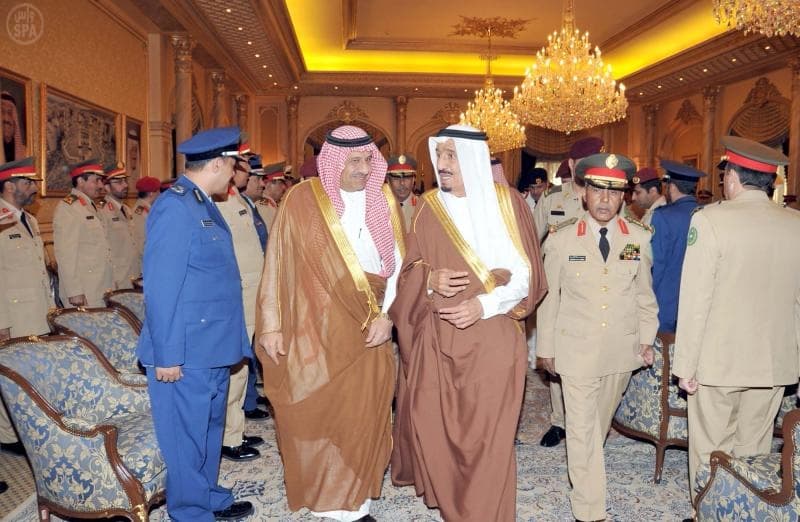 الأمير سلمان بن عبدالعزيز يباشر مهام عمله في وزارة الدفاع