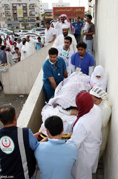 خالد الفيصل يعزي أسرتي المعلمتين ريم النهاري وغدير كتوعة..ونورة الفايز تزور المصابات