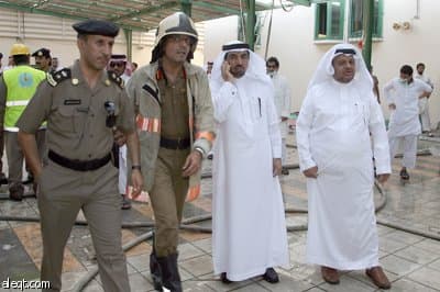 خالد الفيصل يعزي أسرتي المعلمتين ريم النهاري وغدير كتوعة..ونورة الفايز تزور المصابات