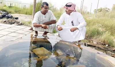 أول عين حارة في المملكة مهجورة .. ومهددة بالاندثار