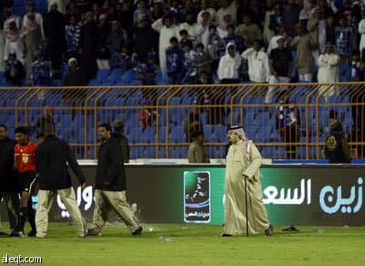 "مطرف" يتسبب في تغريم الهلال 90 ألف ريال وتحذير رئيسه