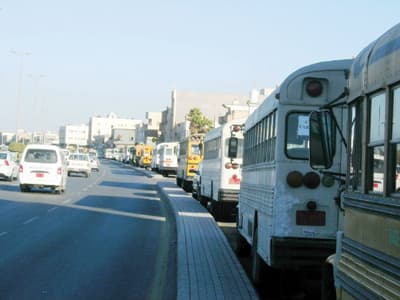 الجبيل: المرور يخاطب الشركات لتفادي أزمة الشاحنات