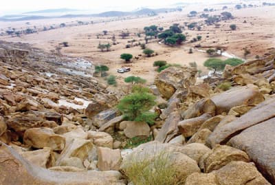 «قطن» القصيم .. مشتى الملوك ومقصد هواة التزحلق على الصخور