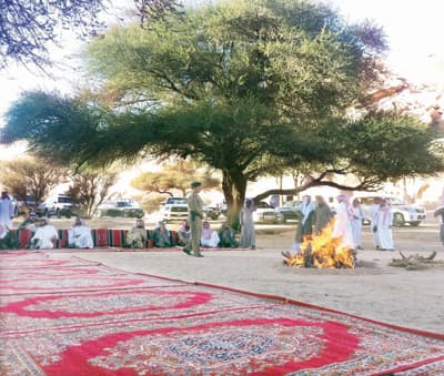 «قطن» القصيم .. مشتى الملوك ومقصد هواة التزحلق على الصخور